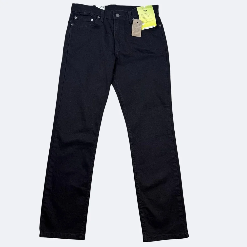 Levis 511 Jeans Mens 32x30 Black Slim Fit Flex Stretch Denim Pants New